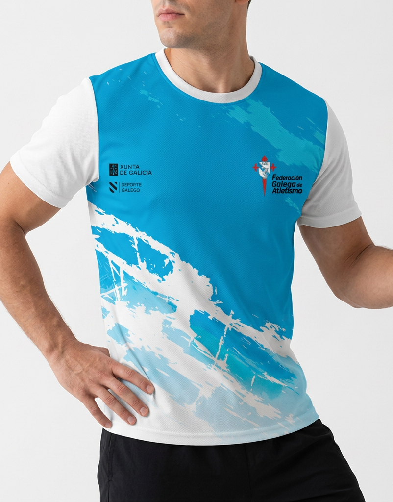 Camiseta FGA MC S500 blanca masc