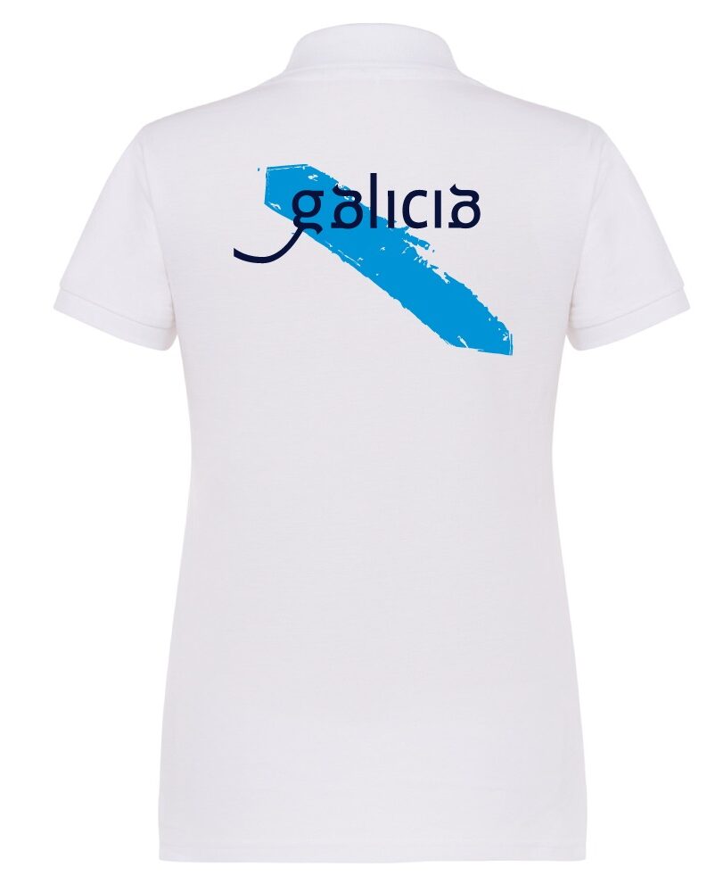 Polo FGA Heritage MC blanco fem