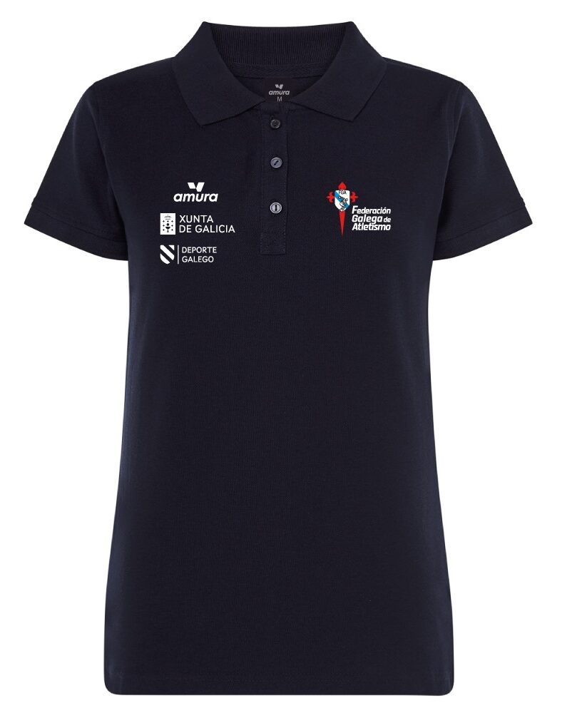 Polo FGA Heritage MC marino fem