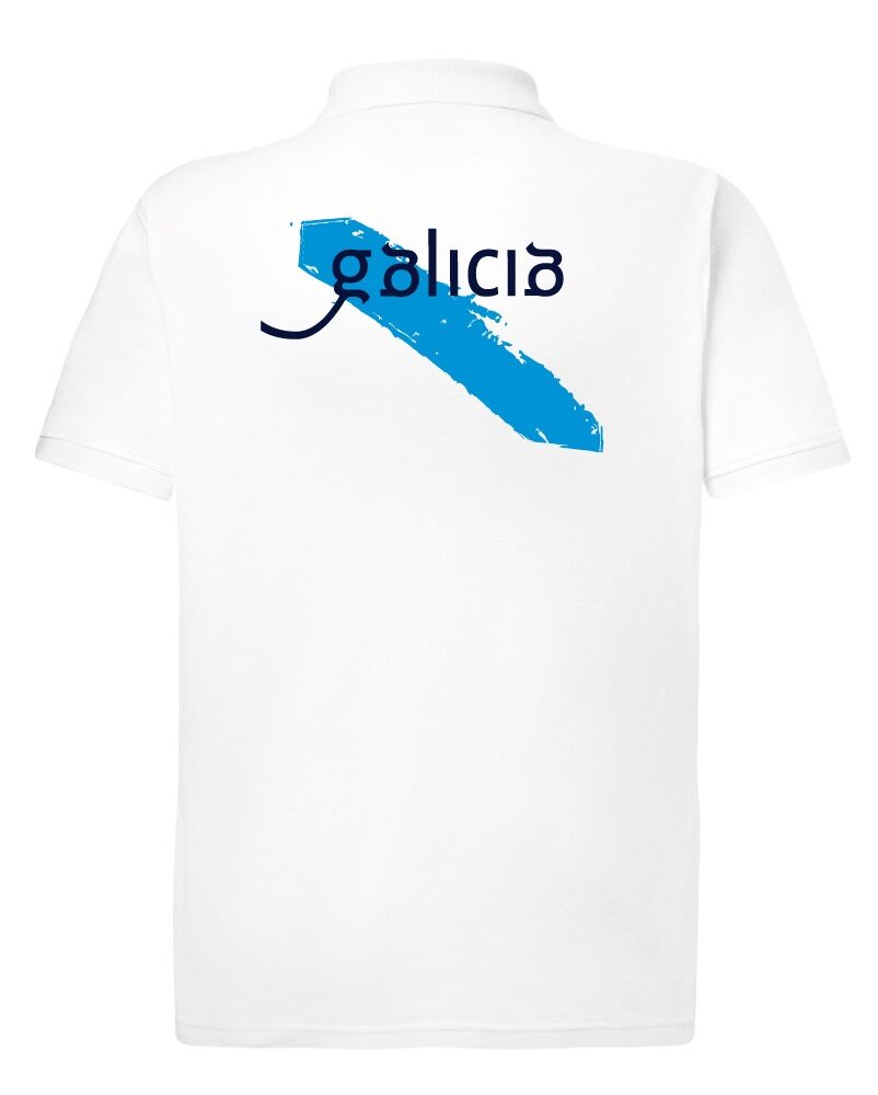 Polo FGA Heritage MC blanco masc
