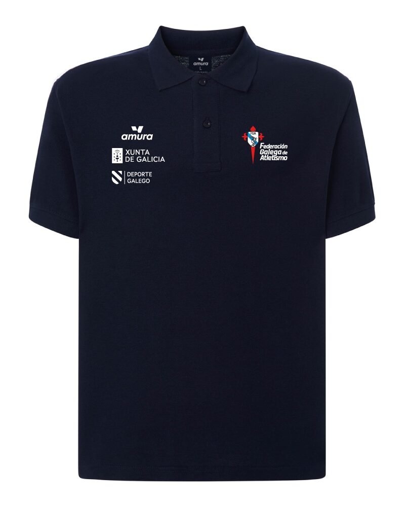 Polo FGA Heritage MC marino masc