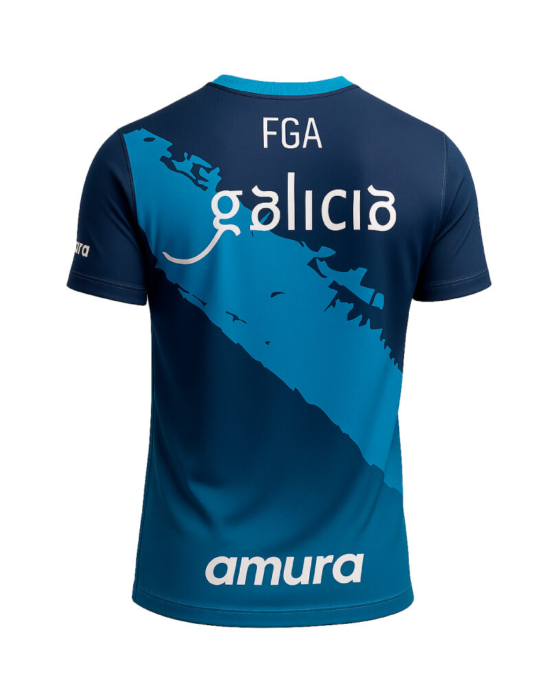 Camiseta FGA MC S500 azul masc