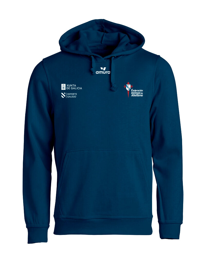 Sudadera Derry FGA azul capucha